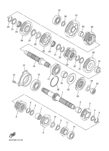 FZ6-NS Трансмиссия