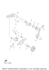  Вал переключения