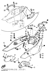 SZR660 Боковые обтекатели