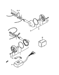 GS1000 Поворотники