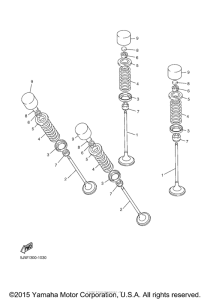 FJR13AEW Клапана
