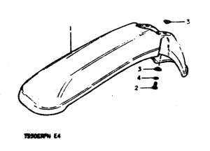 TS50 Переднее крыло