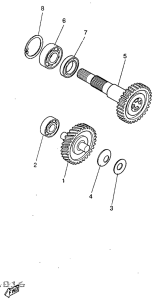YQ50 Трансмиссия