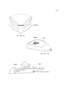 EX250 Наклейки