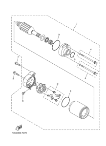 XT125R Стартер