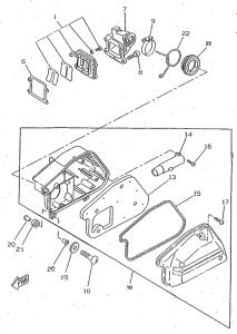 CW50RSX Впускная система
