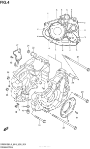  Картер двигателя