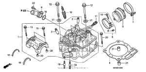 Головка цилиндров