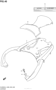 DL650 (ABS) Carrier (Dl650Al4 E28)