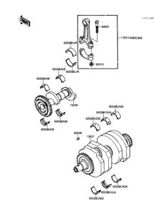 EL250 Коленвал