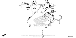 CBR650F Аккумулятор
