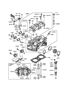EJ800 シリンダヘッド