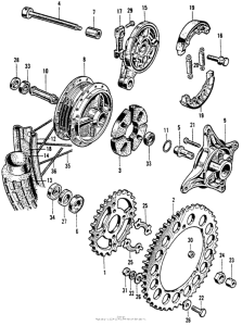 CT200 Переднее колесо