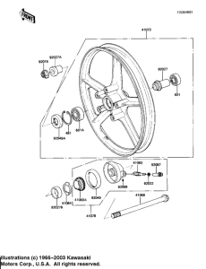 AR80 Front wheel / hub