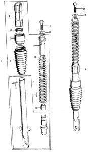 Z50A Передние аммортизаторы