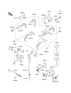 EN500 Ignition switch / locks / refiectors