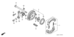 C50 Передний тормоз