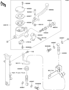 EJ650 Главный тормозной цилиндр