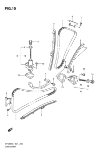 SFV650 Держатель направляющей