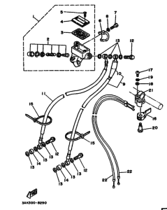 TZ250U Передний тормозной цилиндр