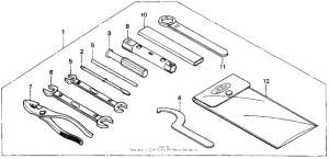 CB250 Инструмент