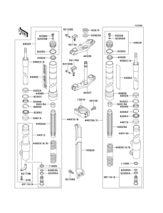  Front fork(1 / 2)(kx80-v2 / v3)