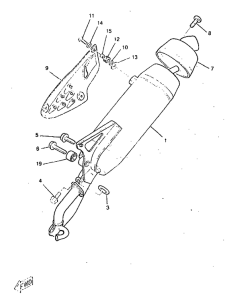 CW50RSX Выхлопная система