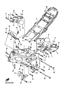 YZF-R6 Frame comp
