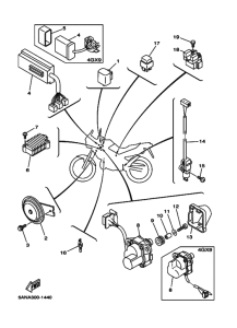 TDR125 Equipo electrico