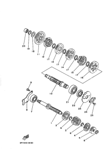 TDR50 Мост ведущий комплект