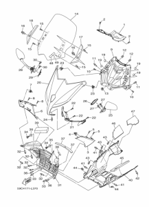 XP500 Ветровое стекло