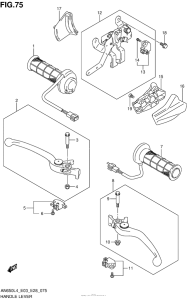 AN650Z Handle Lever (An650Zl4 E28)
