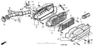 NHX110 Воздушный фильтр