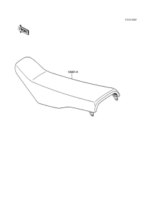 KX100 Сиденье
