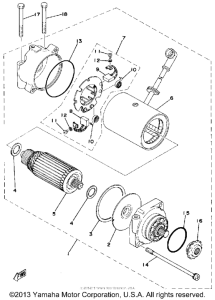 XS400D Стартер
