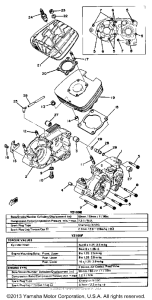 YZ100E Cylinder - crankcase