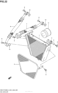 GSX-R1000 Масляный картер