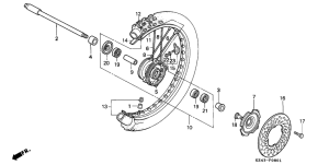 CR125R Transom + tube