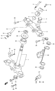 DR200 Траверса нижняя