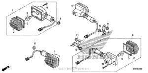  Задний фонарь