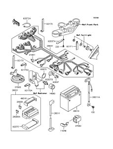 ZR400 Электрика