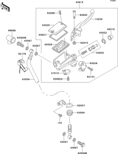 ER500 Главный тормозной цилиндр