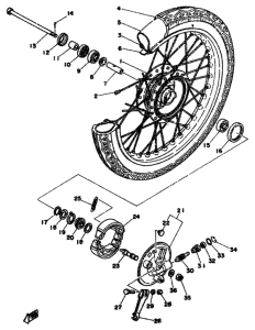FS1 Переднее колесо