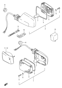 FB100 Поворотники