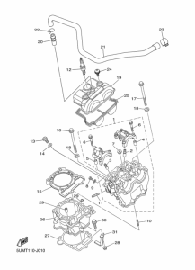 WR250F Цилиндры
