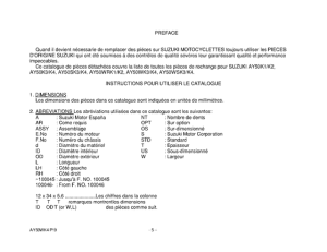 AY50 Catalog preface