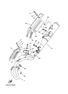 XT250 ｴｷｿﾞｰｽﾄ