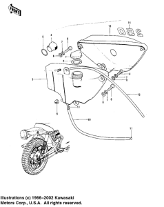 Side cover / oil tank
