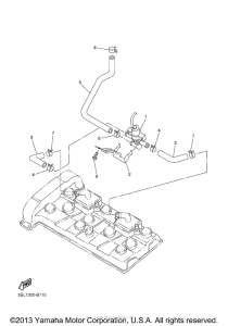 YZF-R6S Система забора воздуха