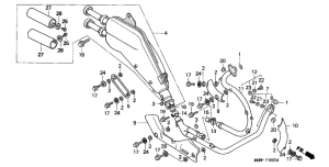 XL600V Глушитель